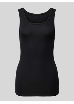 Top z drobnym prążkowaniem model ‘PURE RIB’ ze sklepu Peek&Cloppenburg  w kategorii Bluzki damskie - zdjęcie 173629498
