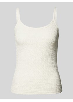 Top na ramiączkach w jednolitym kolorze ze sklepu Peek&Cloppenburg  w kategorii Bluzki damskie - zdjęcie 173629676