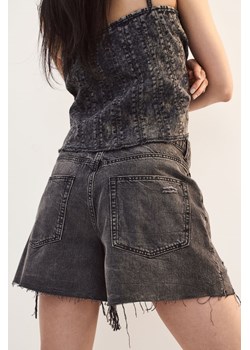 H & M - Szorty dżinsowe Regular - Czarny ze sklepu H&M w kategorii Szorty - zdjęcie 173629858