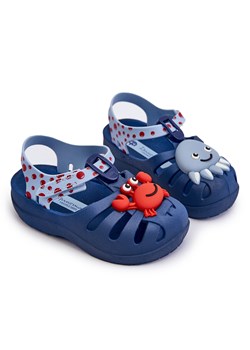 Sandałki Dziecięce Na Rzep 83486 Ipanema Summer Xiii Baby Niebieskie ze sklepu ButyModne.pl w kategorii Sandały dziecięce - zdjęcie 173630066