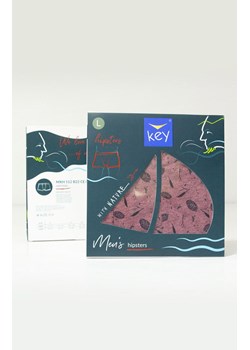Key komfortowe bokserki w żołędzie czerwone MXH 512 B22 CE, Kolor czerwony-wzór, Rozmiar L, Key ze sklepu Primodo w kategorii Majtki męskie - zdjęcie 173630785