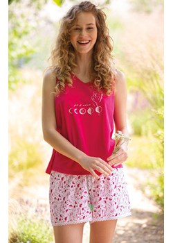 Key młodzieżowa piżama w rzodkiewki LNS 798 A24, Kolor czerwono-biały, Rozmiar L, Key ze sklepu Primodo w kategorii Piżamy damskie - zdjęcie 173630865