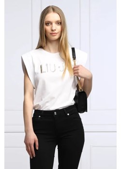 Liu Jo T-shirt | Regular Fit ze sklepu Gomez Fashion Store w kategorii Bluzki damskie - zdjęcie 173631365