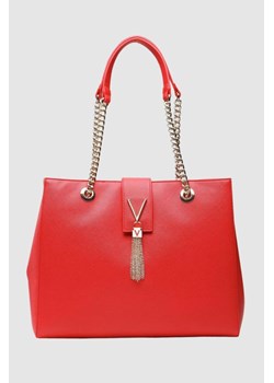 VALENTINO Czerwona shopperka Divina ze sklepu outfit.pl w kategorii Torby Shopper bag - zdjęcie 173636337