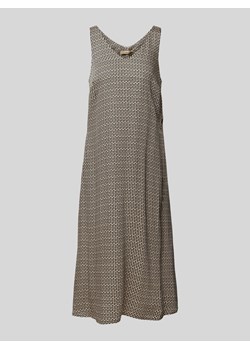 Sukienka z wiskozy z dekoltem w serek ze sklepu Peek&Cloppenburg  w kategorii Sukienki - zdjęcie 173636428
