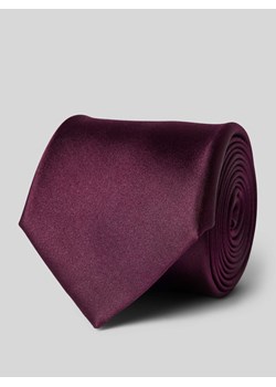 Krawat jedwabny o klasycznym fasonie ze sklepu Peek&Cloppenburg  w kategorii Krawaty - zdjęcie 173636449