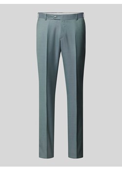 Spodnie do garnituru o kroju regular fit z kantami ze sklepu Peek&Cloppenburg  w kategorii Spodnie męskie - zdjęcie 173636465