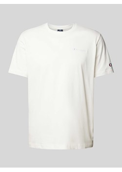 T-shirt z wyhaftowanym logo ze sklepu Peek&Cloppenburg  w kategorii T-shirty męskie - zdjęcie 173636466