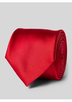 Krawat jedwabny o klasycznym fasonie ze sklepu Peek&Cloppenburg  w kategorii Krawaty - zdjęcie 173636538
