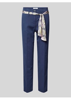 Spodnie o skróconym kroju slim fit model ‘Style. Mel’ ze sklepu Peek&Cloppenburg  w kategorii Spodnie damskie - zdjęcie 173636565
