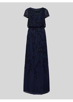 Sukienka wieczorowa obszyta ozdobnymi kamieniami ze sklepu Peek&Cloppenburg  w kategorii Sukienki - zdjęcie 173636617