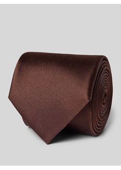 Krawat jedwabny o klasycznym fasonie ze sklepu Peek&Cloppenburg  w kategorii Krawaty - zdjęcie 173636639