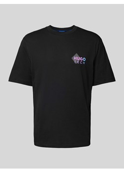 T-shirt z nadrukiem z logo model ‘Nepory’ ze sklepu Peek&Cloppenburg  w kategorii T-shirty męskie - zdjęcie 173636646