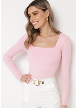 Różowa Bluzka Alexusi ze sklepu Born2be Odzież w kategorii Bluzki damskie - zdjęcie 173637605
