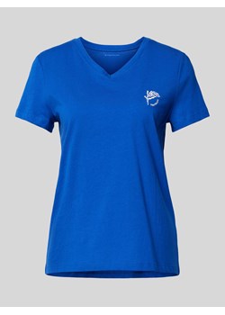 T-shirt z dekoltem w serek ze sklepu Peek&Cloppenburg  w kategorii Bluzki damskie - zdjęcie 173638545