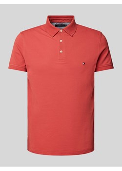 Koszulka polo o kroju slim fit z wyhaftowanym logo ze sklepu Peek&Cloppenburg  w kategorii T-shirty męskie - zdjęcie 173638589