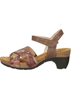Think! Skórzane sandały w kolorze szaroróżowym ze sklepu Limango Polska w kategorii Sandały damskie - zdjęcie 173638769