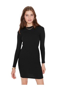 trendyol Sukienka w kolorze czarnym ze sklepu Limango Polska w kategorii Sukienki - zdjęcie 173638858