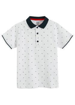 COOL CLUB Koszulka polo w kolorze biało-czarnym ze sklepu Limango Polska w kategorii T-shirty chłopięce - zdjęcie 173638928