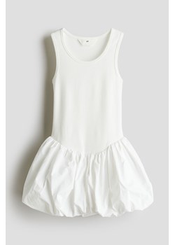 H & M - Sukienka bombka - Biały ze sklepu H&M w kategorii Sukienki dziewczęce - zdjęcie 173641837