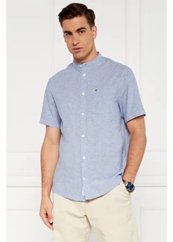 Tommy Jeans Koszula MAO | Regular Fit | z dodatkiem lnu ze sklepu Gomez Fashion Store w kategorii Koszule męskie - zdjęcie 173641917