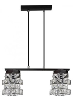 Podwójna lampa wisząca glamour nad stół - EXX117-Galexi ze sklepu Edinos.pl w kategorii Lampy wiszące - zdjęcie 173643227