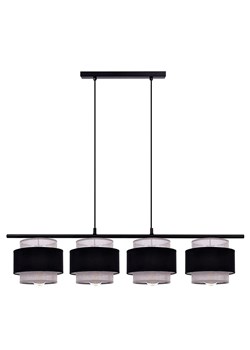 Lampa wisząca na listwie nad stół z 4 abażurami - 6X A533 H9-E45 ze sklepu Edinos.pl w kategorii Lampy wiszące - zdjęcie 173643328