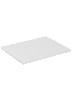 Biały blat do mebli łazienkowych 60 cm - Dione 6X ze sklepu Edinos.pl w kategorii Szafki i regały łazienkowe - zdjęcie 173643595