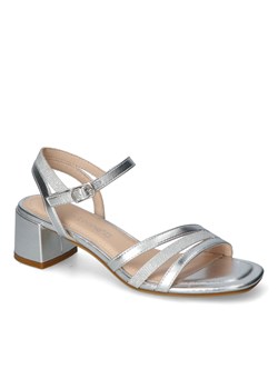 Sandały Sergio Leone SK046 Srebrny ze sklepu Arturo-obuwie w kategorii Sandały damskie - zdjęcie 173644899