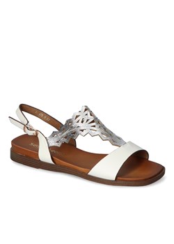 Sandały Sergio Leone SK070H Biały ze sklepu Arturo-obuwie w kategorii Sandały damskie - zdjęcie 173644917