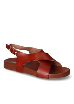 Sandały Sergio Leone SK081H Brązowy ze sklepu Arturo-obuwie w kategorii Sandały damskie - zdjęcie 173644929