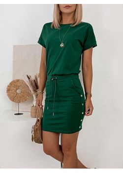 sukienka mihoko zielona uni ze sklepu UBRA w kategorii Sukienki - zdjęcie 173645766
