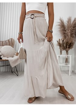 spódnica heidi beżowa one size ze sklepu UBRA w kategorii Spódnice - zdjęcie 173645785