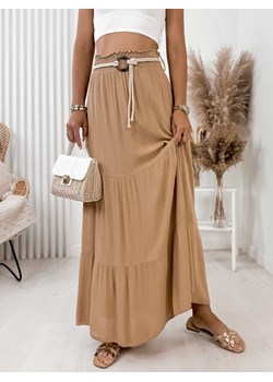 spódnica heidi karmelowa one size ze sklepu UBRA w kategorii Spódnice - zdjęcie 173645786