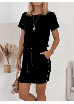 sukienka mihoko czarna one size ze sklepu UBRA w kategorii Sukienki - zdjęcie 173645896