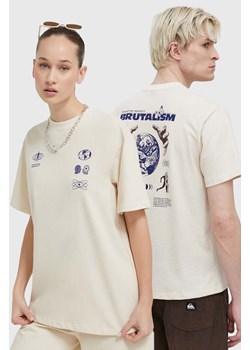 Kaotiko t-shirt bawełniany kolor beżowy z nadrukiem ze sklepu ANSWEAR.com w kategorii T-shirty męskie - zdjęcie 173646196