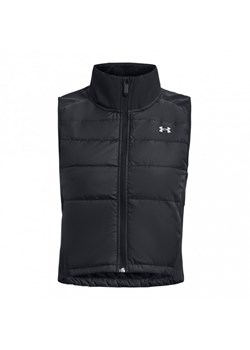 Damska kamizelka do biegania Under Armour Launch Insulated Vest - czarna ze sklepu Sportstylestory.com w kategorii Kamizelki damskie - zdjęcie 173646408