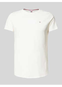 T-shirt o kroju slim fit z wyhaftowanym logo ze sklepu Peek&Cloppenburg  w kategorii T-shirty męskie - zdjęcie 173646996