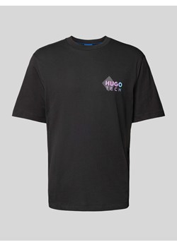 T-shirt z nadrukiem z logo model ‘Nepory’ ze sklepu Peek&Cloppenburg  w kategorii T-shirty męskie - zdjęcie 173647029