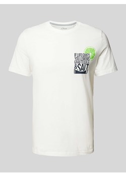 T-shirt z nadrukowanym motywem ze sklepu Peek&Cloppenburg  w kategorii T-shirty męskie - zdjęcie 173647045