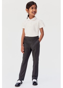 H & M - Spodnie szkolne Slim Fit - Szary ze sklepu H&M w kategorii Spodnie dziewczęce - zdjęcie 173647266