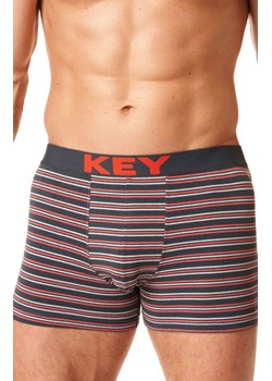 Key bokserki w sportowym stylu ciemnoszare, Kolor ciemnoszary-wzór, Rozmiar L, Key ze sklepu Primodo w kategorii Majtki męskie - zdjęcie 173649867