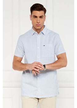 Tommy Jeans Koszula STRIPE SEERSUCKER | Regular Fit ze sklepu Gomez Fashion Store w kategorii Koszule męskie - zdjęcie 173650269