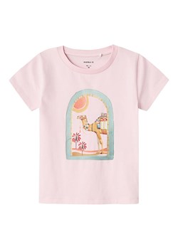 name it Koszulka &quot;Jamia&quot; w kolorze jasnoróżowym ze wzorem ze sklepu Limango Polska w kategorii Bluzki dziewczęce - zdjęcie 173651368