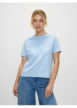 Reserved - T-shirt regular - jasnoniebieski ze sklepu Reserved w kategorii Bluzki damskie - zdjęcie 173651837