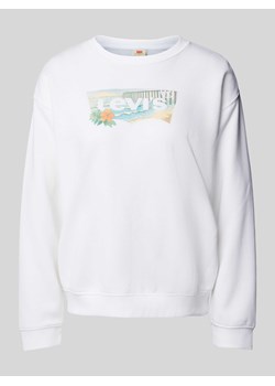 Bluza z nadrukiem z logo model ‘EVERYDAY’ ze sklepu Peek&Cloppenburg  w kategorii Bluzy damskie - zdjęcie 173651899