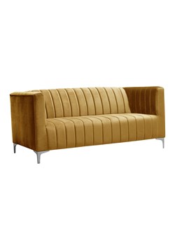 Pikowana sofa welurowa Romes 3X - 9 kolorów ze sklepu Edinos.pl w kategorii Sofy i kanapy - zdjęcie 173652235
