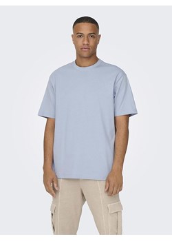 ONLY &amp; SONS Koszulka w kolorze błękitnym ze sklepu Limango Polska w kategorii T-shirty męskie - zdjęcie 173653319