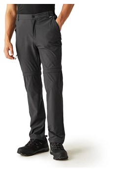 Regatta Spodnie funkcyjne Zipp-Off &quot;Travel Light&quot; w kolorze antracytowym ze sklepu Limango Polska w kategorii Spodnie męskie - zdjęcie 173653346