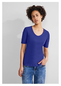 Street One Koszulka w kolorze niebieskim ze sklepu Limango Polska w kategorii Bluzki damskie - zdjęcie 173653467